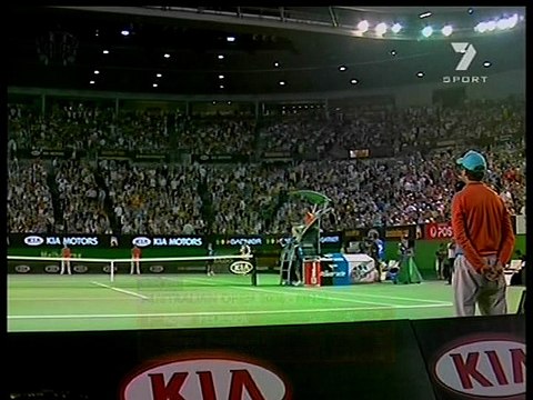 Federer vs Baghdatis Australian Open Final 2006 Channel 7 Set 3