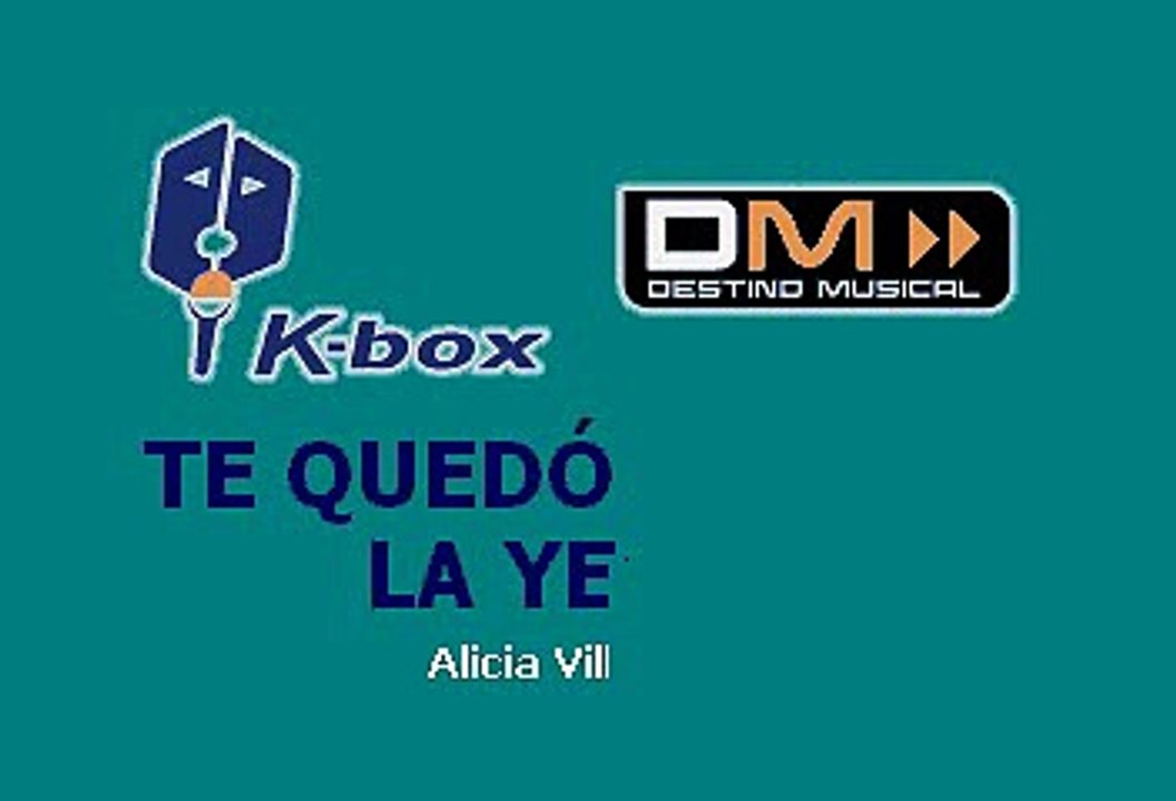 Alicia Villareal - Te Quedó Grande La Yegua (Karaoke)