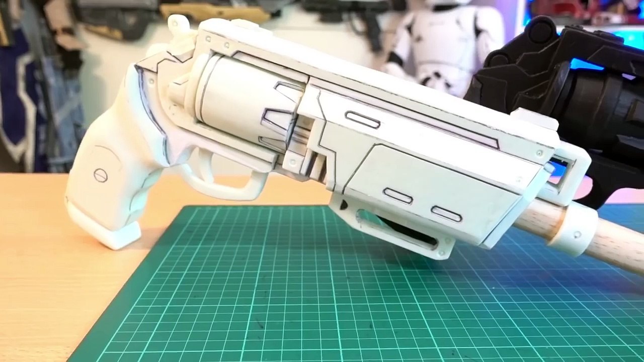 Destiny Hand Cannon Prop Build Andrew DFT Collaboration Part 1: Fabrication