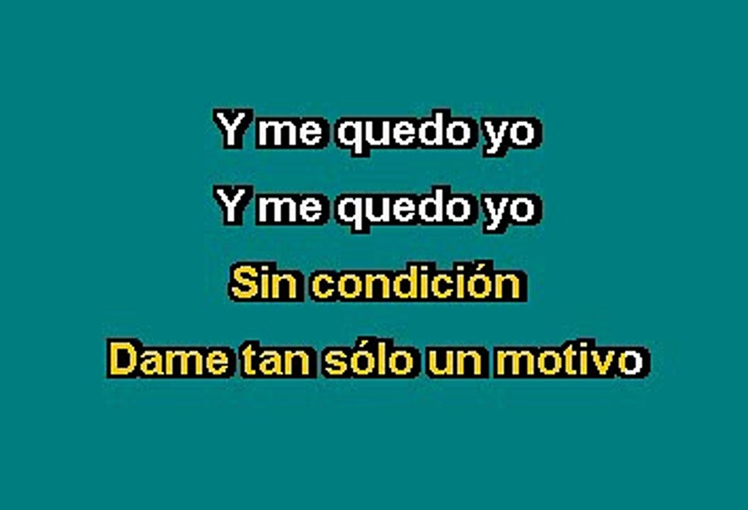 Camila - Besame (Karaoke)
