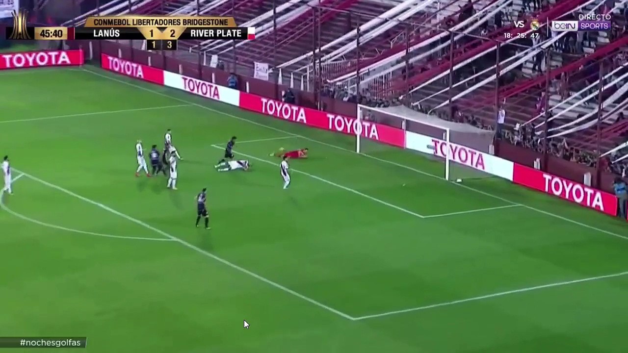 Jose Gustavo Sand Second Goal ~ Lanús 2 vs River Plate 2