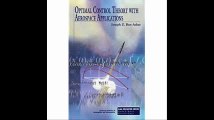 Optimal Control Theory with Aerospace Applications (AIAA Education)