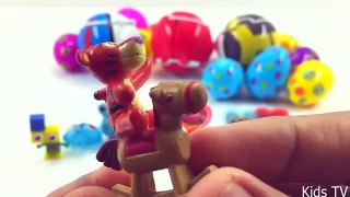 Surprise Eggs and Surprise Pokemon Pokeballs With Moshi Monsters Toys For Kids