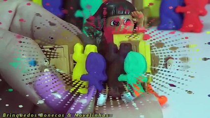 Masha e o Urso Massinha Surpresa Play-Doh Frozen Dora Aventureira Peppa Pig Em Português