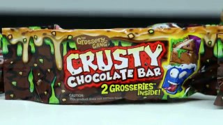 GROSSERY GANG CRUSTY CHOCOLATE BAR TOY SURPRISE | RADIOJH AUTO