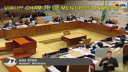 TRETA entre Ministros do Supremo. Barroso esculacha Mendes