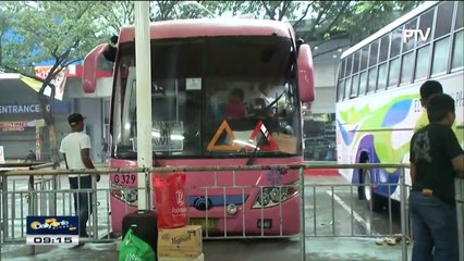 Latest updates sa Araneta bus terminal kaugnay ng #Undas2017