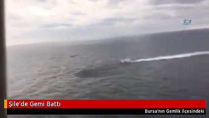 Şile'de Gemi Battı