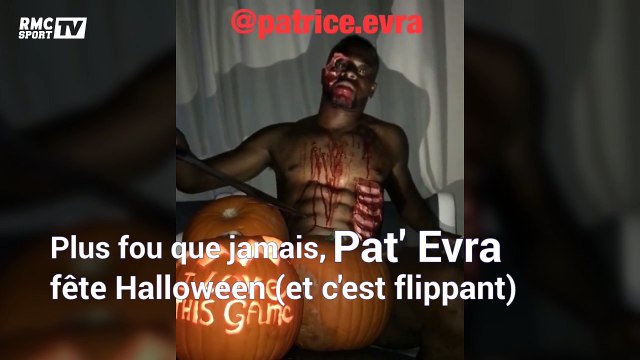 Plus fou que jamais, Evra fête Halloween (et c'est assez flippant)