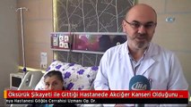 Öksürük Şikayeti ile Gittiği Hastanede Akciğer Kanseri Olduğunu Öğrendi