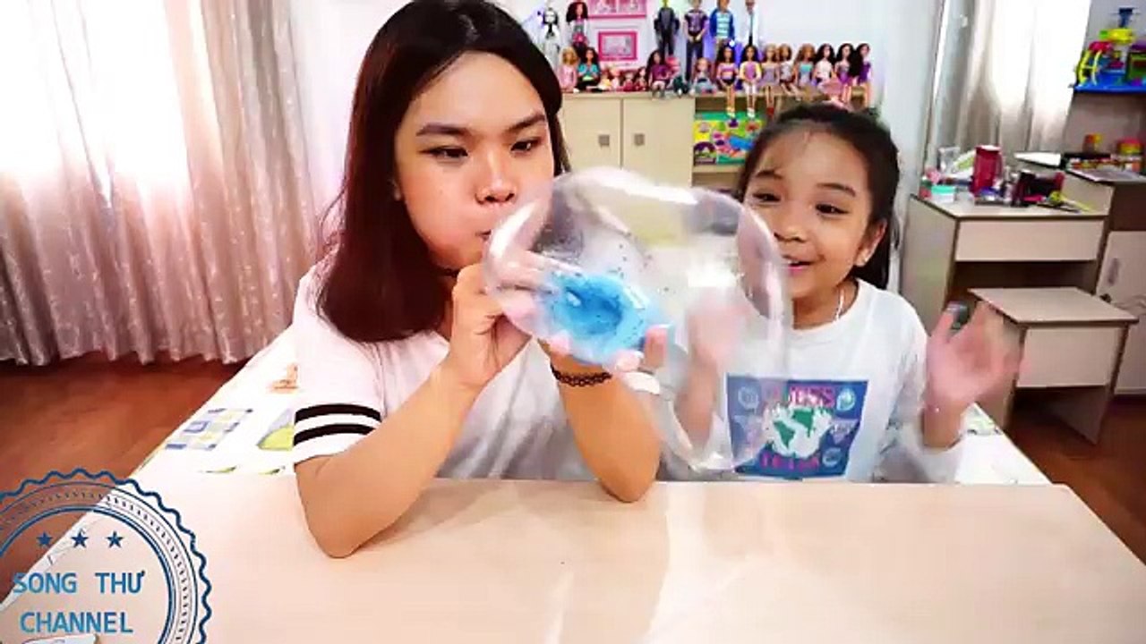 ThưChiaSẻ: SLIME KIM TUYẾN (không dùng màu) - SONG THƯ CHANNEL