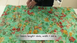 Lehenga cutting and stitching- DIY
