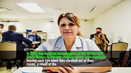 Tipping May Be the Norm, but Not for Hotel Housekeepers