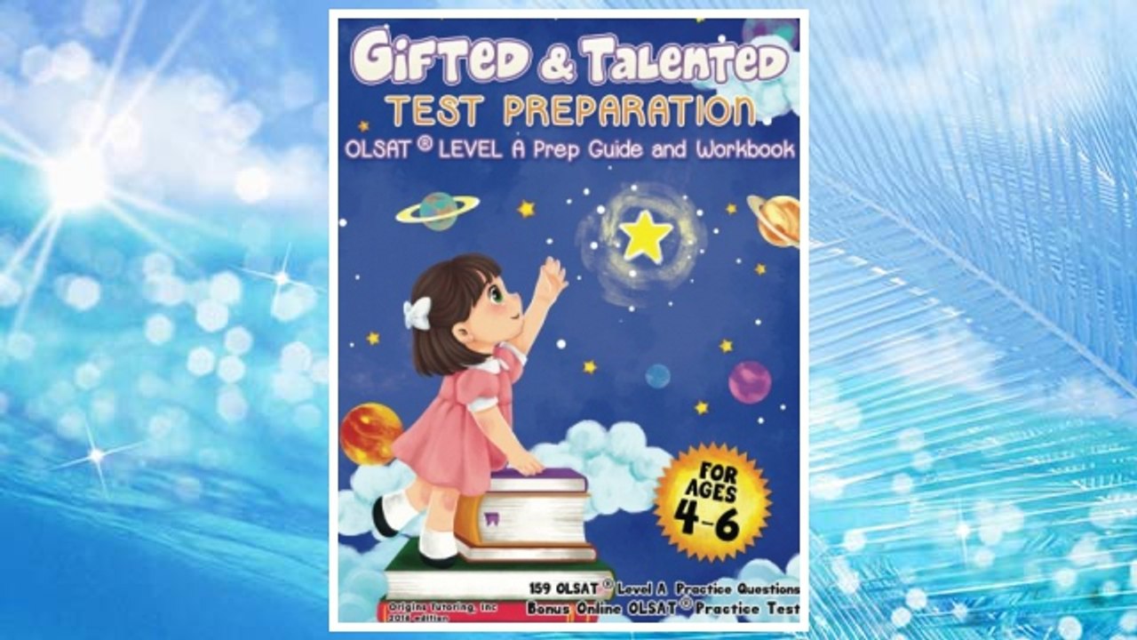 Download PDF Gifted and Talented Test Preparation: OLSAT Preparation Guide & Workbook. Preschool Prep Book. PreK and Kindergarten Gifted and Talented Workbook. NYC ... Talented Test Prep. Practice Book for OLSAT. FREE