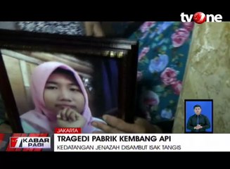Isak Tangis Pemakaman 4 Korban Tragedi Pabrik Kembang Api