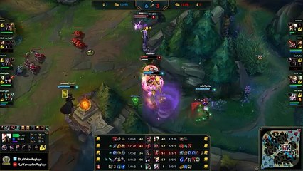 FAKER plays SHACO JUNGLE vs MASTER GRAVES Korea Season 7