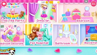 Doll House 2 - Toy Hospital, Clean Up, Bathtime - Educational Game Play By TutoTOONS