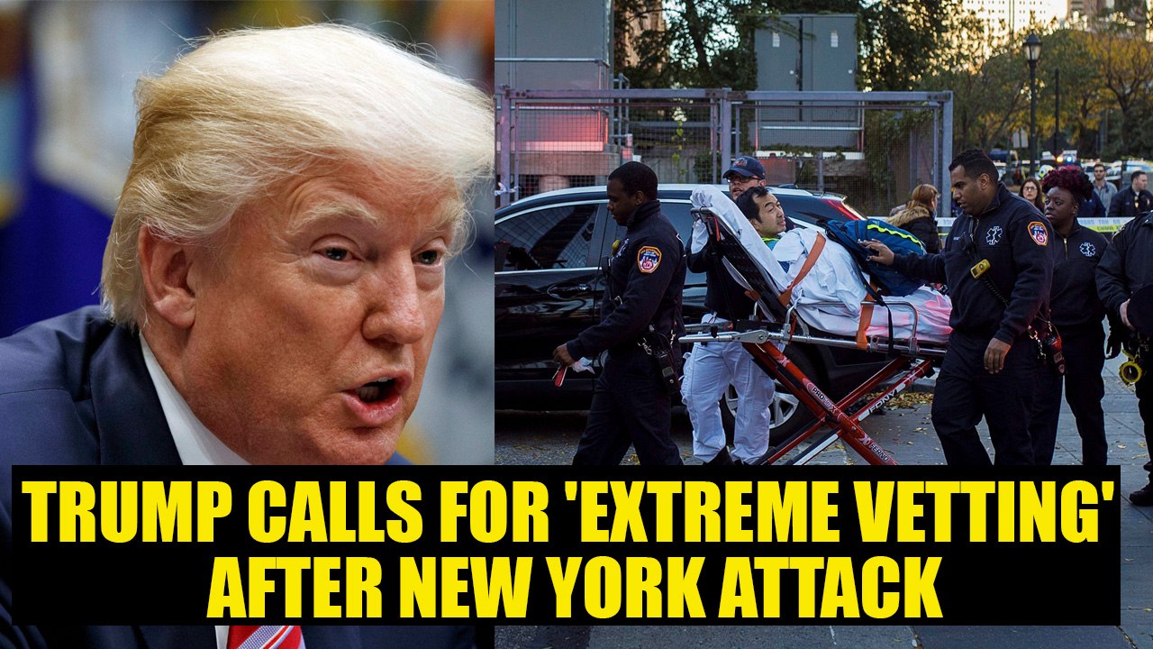 New York attack : President Trump orders extreme vetting of travellers | Oneindia News