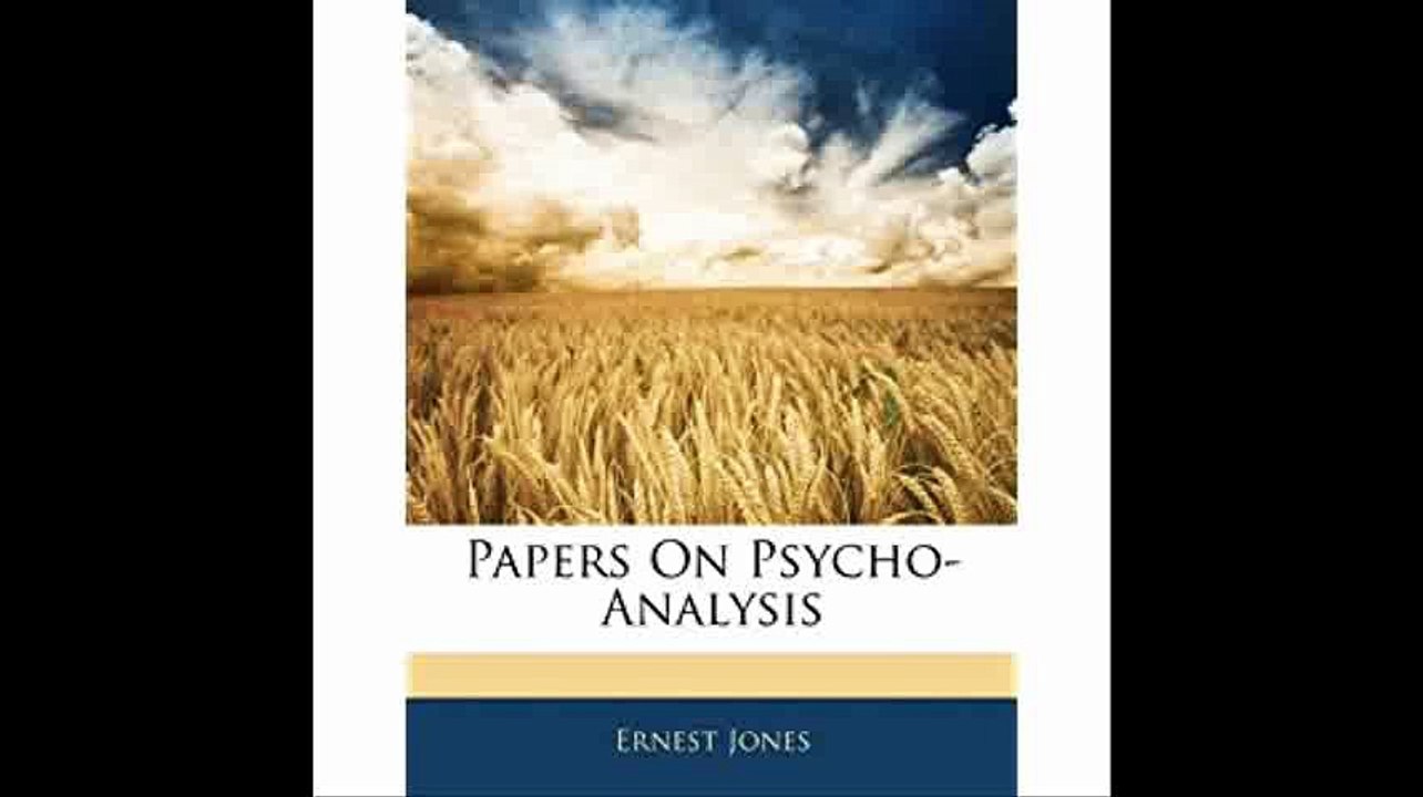 Papers On Psycho-Analysis