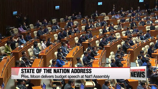 South Korean President Moon's state of the nation address to parliament