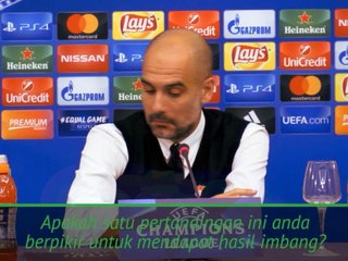 Download Video: SOSIAL: UEFA Champions League: Man City Tidak Mengincar Hasil Seri - Guardiola