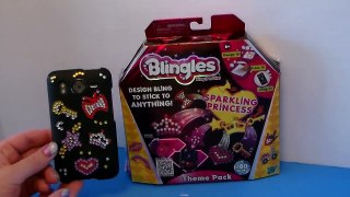 Blingles Cell Phone Case - Use Sparkling Princess Blingles to Decorate Your Cell Phone Case