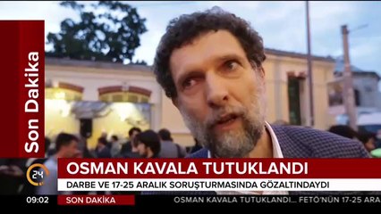 Osman Kavala, 'Anayasayı ihlal' suçundan tutuklandı