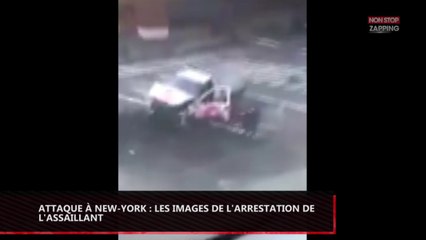 Attentat à Manhattan : Les images de l'arrestation de l'assaillant (vidéo)