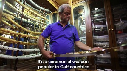 Syria's traditional Damascus sword survives despite conflict