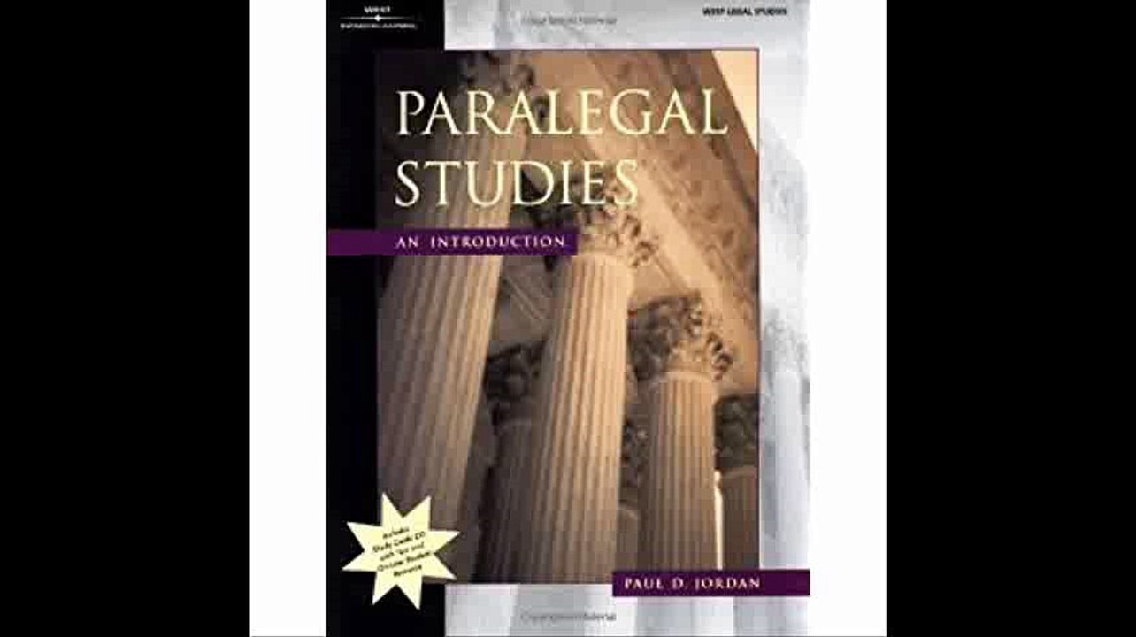 Paralegal Studies An Introduction (Paralegal Series)