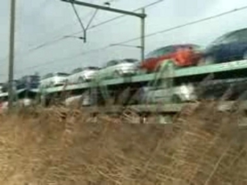 Panic Shot,autorack train
