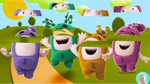 Wrong eyes oddbods bubbles oddbods Zee, slick, newt Finger Family Nursery Rhymes for Kids