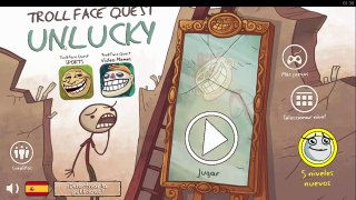 TrollFace Quest Unlucky (Android-iOS New Version) | Walkthrough - Guía Completa