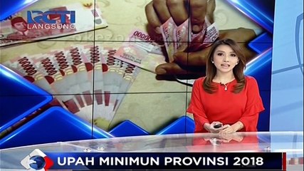 Upah Minimum Provinsi DKI Jakarta 2018 Diumumkan Hari Ini