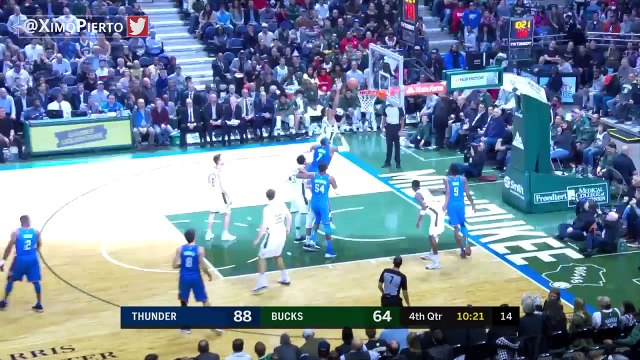 Carmelo Anthony Schools Giannis Antetokounmpo
