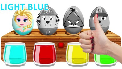 下载视频: Disney Cars 3 Mcqueen Bathing Colors Learn Colors With Elsa Frozen ! Paw Patrol ! Angry Birds