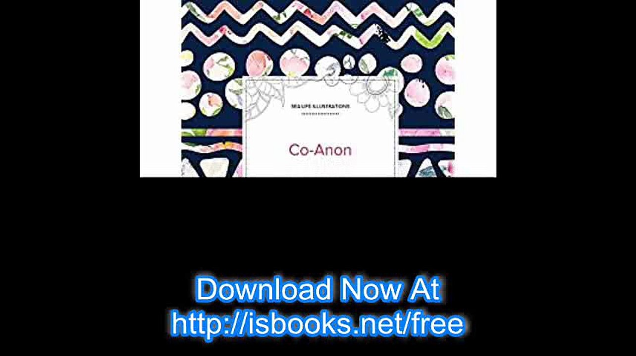 Adult Coloring Journal Co-Anon (Sea Life Illustrations, Tribal Floral)