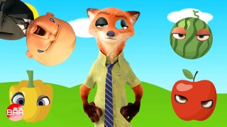 Wrong Eyes The Boss Baby Cry - Zootopia - Nick Wilde, Judy Hopps, Flash, Chief Bogo - Colors for Kid