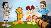 Wrong Heads Garfield & Friends - Garfield, Odie, Jon Arbuckle, Dr Liz Wilson