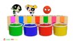Baby Learn Colors The Powerpuff Girls - Blossom, Buttercup, Bubbles, Princess Morbucks - Kids Videos
