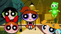 Wrong heads THE POWERPUFF GIRLS Blossom Bubbles Bunny Buttercup Wrong Body Finger Family Songs