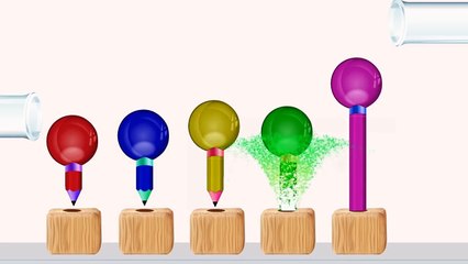 Learn Colors with Motu Patlu Pencil Wooden Face Xylophone Sharpener with Soccer Balls