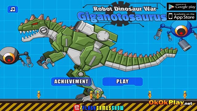 Robot Dinosaur War Giganotosaurus Full Game Walkthrough (All Levels)