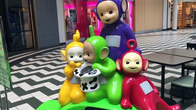 IGGLE PIGGLE And UPSY DAISY Ride Rare TELETUBBIES Dome-bvNj529Ev14