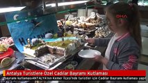 Antalya Turistlere Özel Cadılar Bayramı Kutlaması