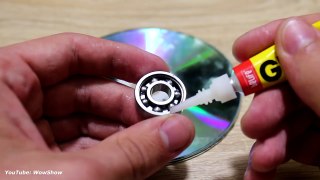 HOW TO MAKE FIDGET SPINNER FROM CD-Ti--5HySTwc