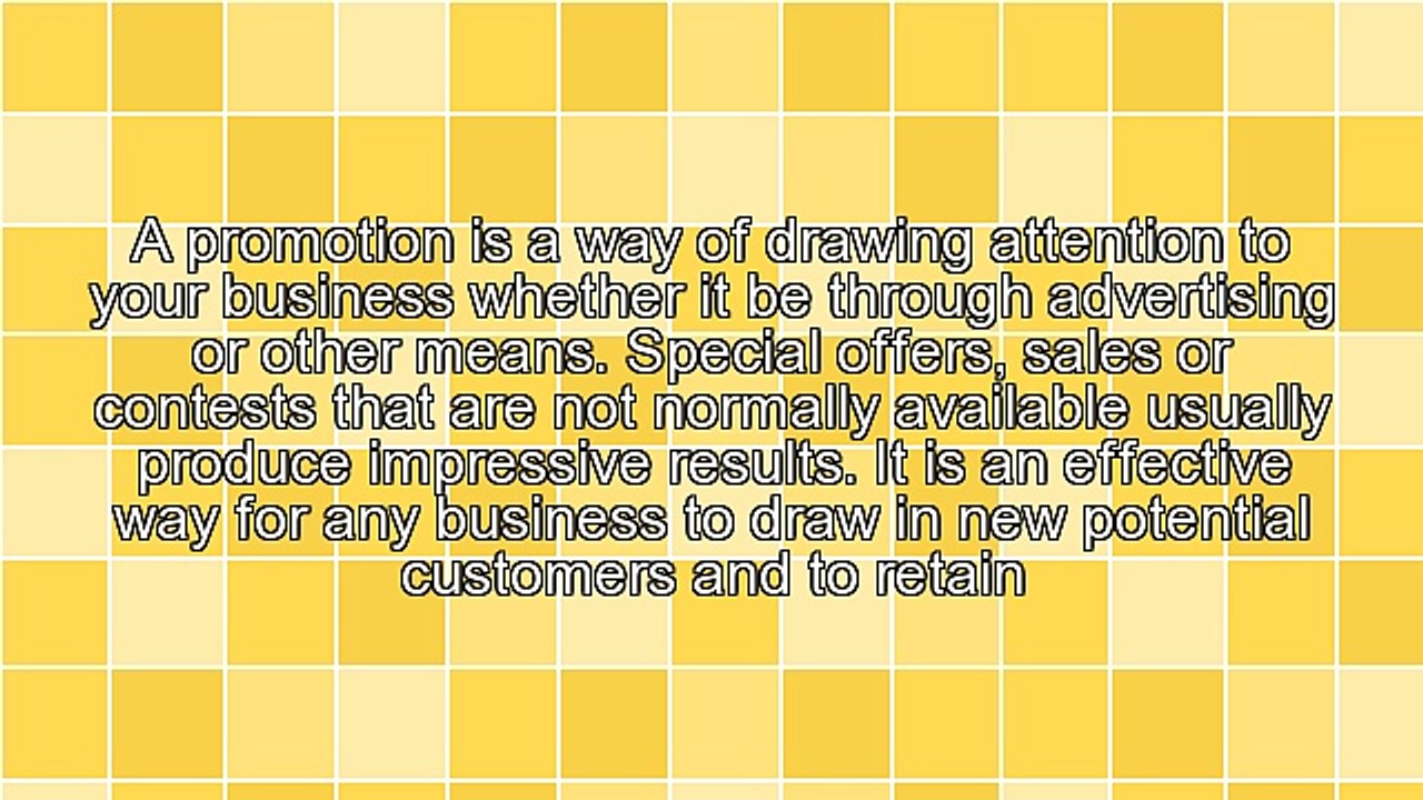 10 Profit Producing Promotion Ideas