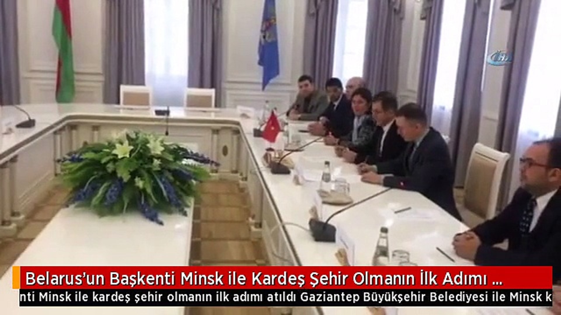 Belarus Un Baskenti Minsk Ile Kardes Sehir Olmanin Ilk Adimi Atildi Dailymotion Video