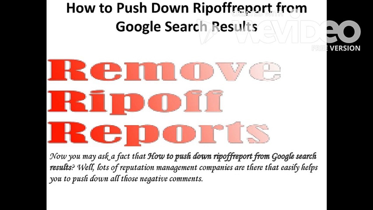 Internet Reputation Firm