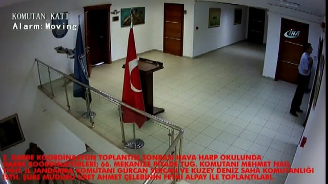 Darbe girişiminde Hava Harp Okulu'ndaki Hazırlıklara İlişkin Görüntüler